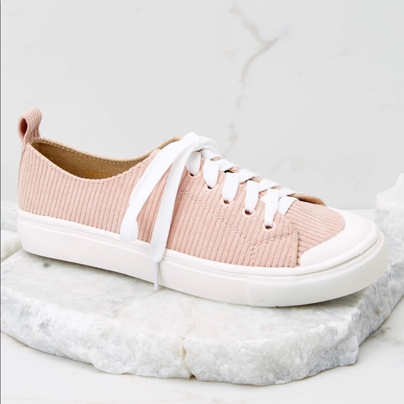 Light Pink Sneakers - Picture 2 of 3
